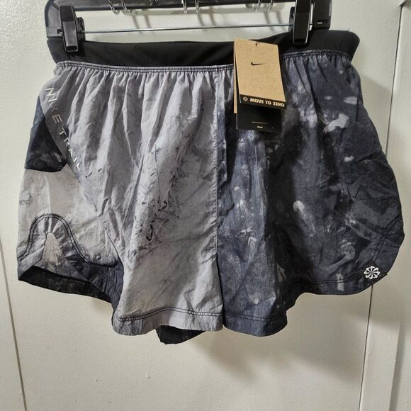 Nike Trail Repel Women's Mid-Rise 3" Brief-Lined Running Shorts Size Medium
